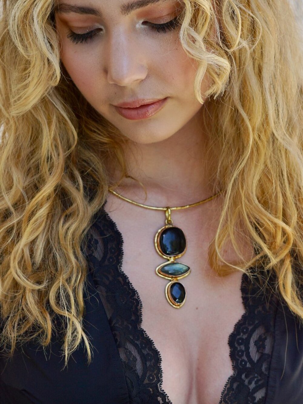 Black Gold Choker